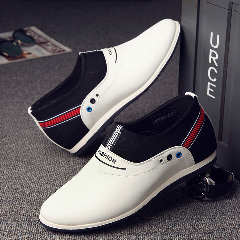 Korean Style Leisure Hollow-out Height Increasing Elevator Shoes For Men