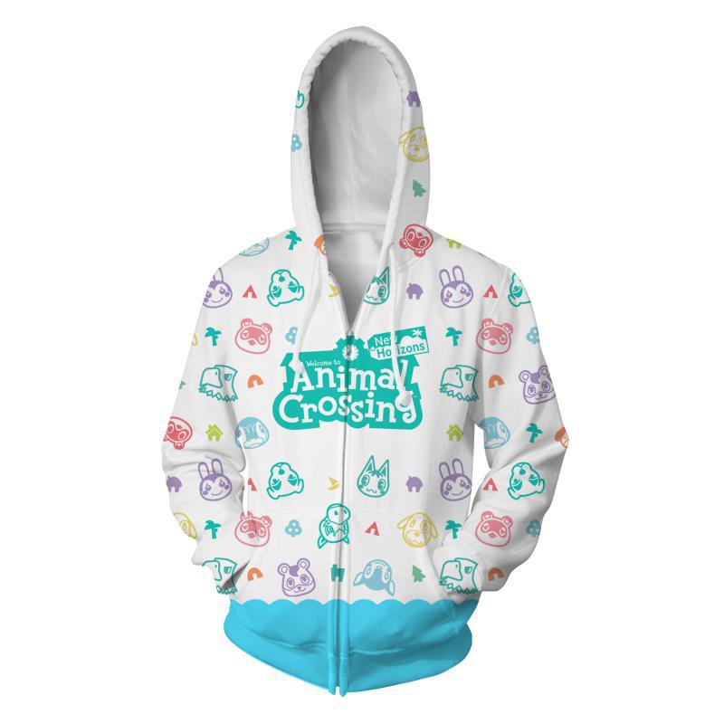 3D printed hooded cardigan jacket