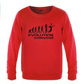Creative men's round neck casual sweater