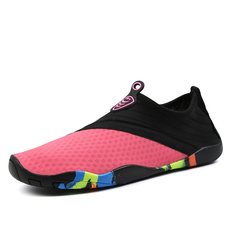 Red Upstream Foot Soft Bottom Skin Shoes Men