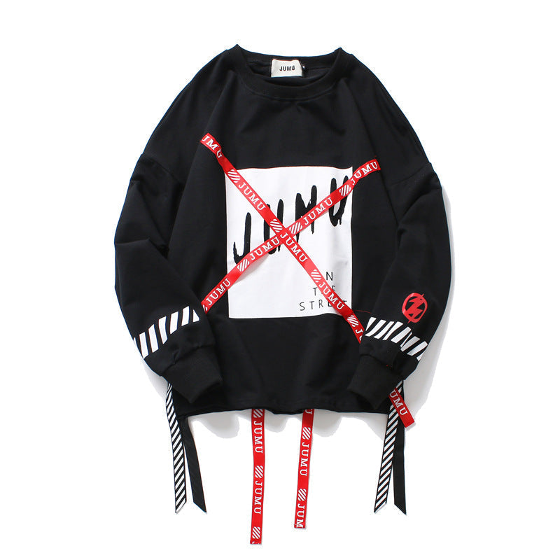 Popular sweater with webbing