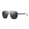 Sunglasses Men's Driving Metal Aluminum Magnesium Spectacle Foot UV Protection Large Rim Sunglasses