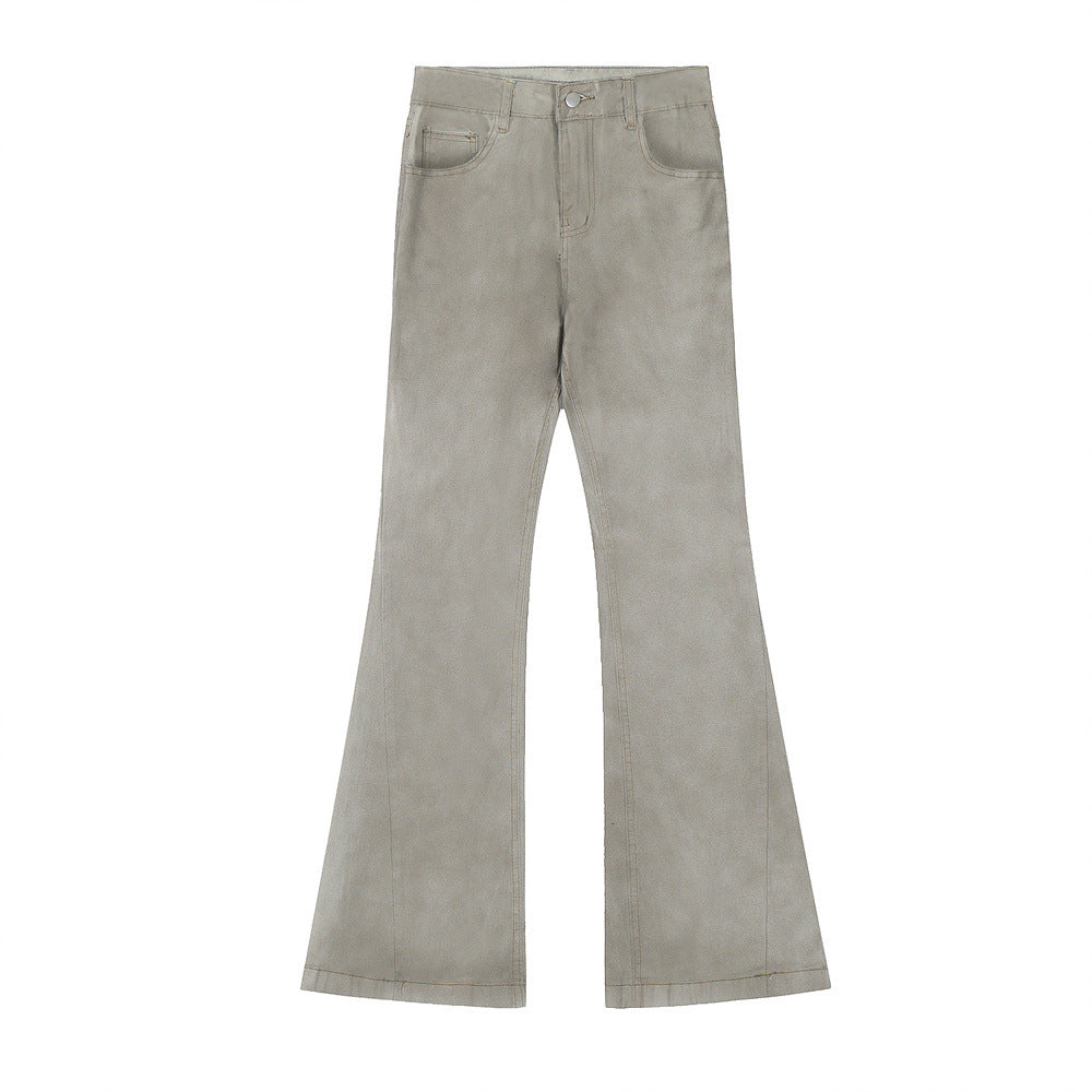 Men's And Women's American Retro Flared Jeans