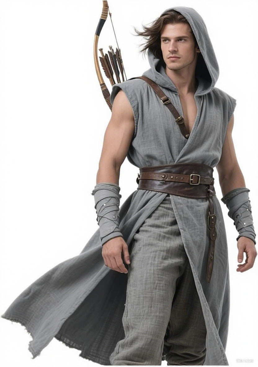 Renaissance Short Cloak Men's Halloween