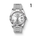 Fashion Men's Watch Steel Band Large Dial Quartz Wrist Watch