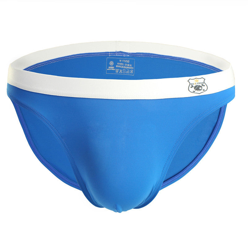 Men's Ice Silk High Elastic Nylon Briefs