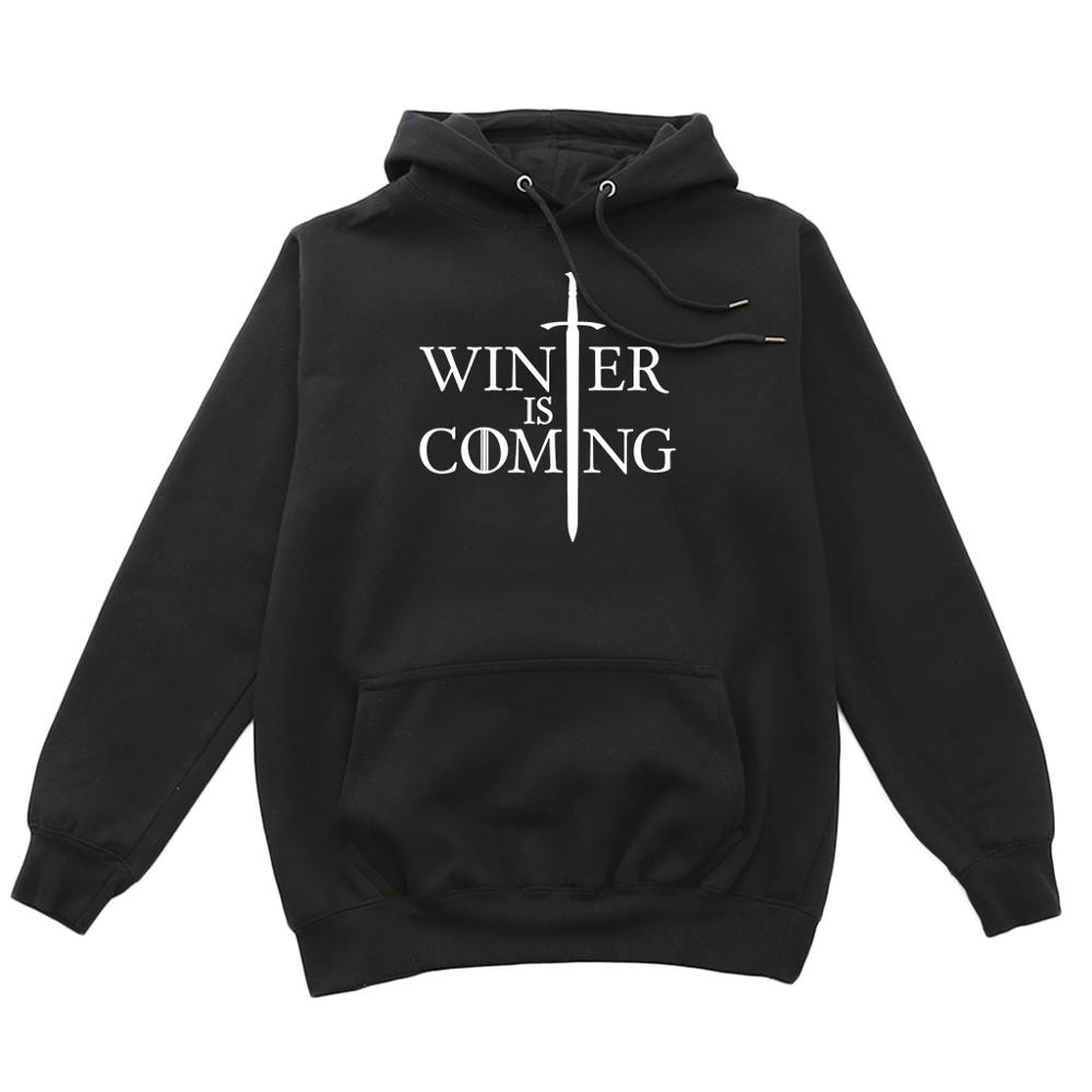 Men's And Women's Cotton Black Hoodie