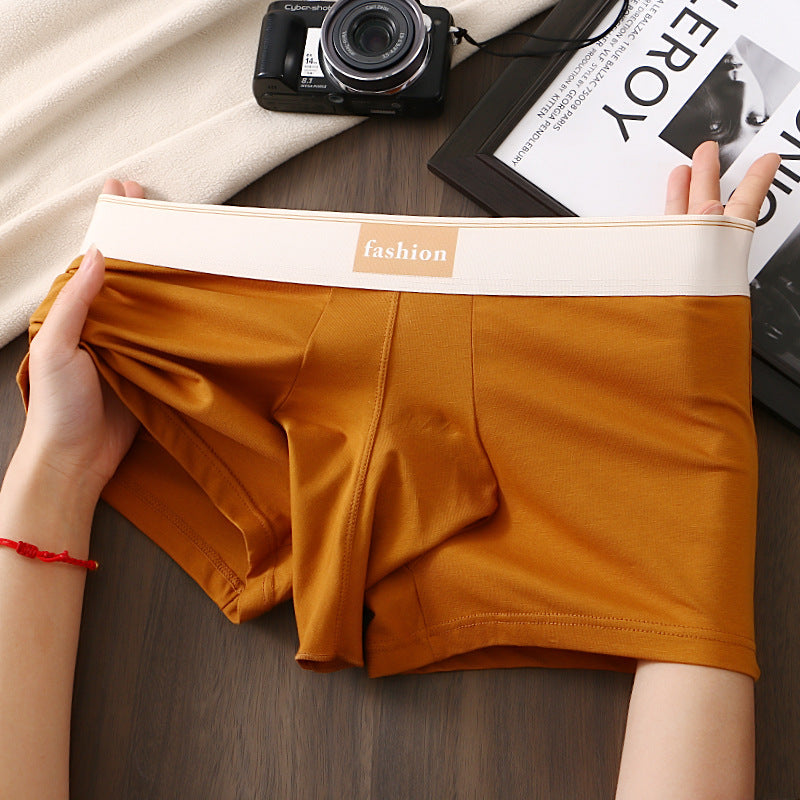 Men's Underwear Boxer Cotton Sexy And Personalized