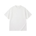 American Retro Heavy Combed Cotton Solid Color T-shirt