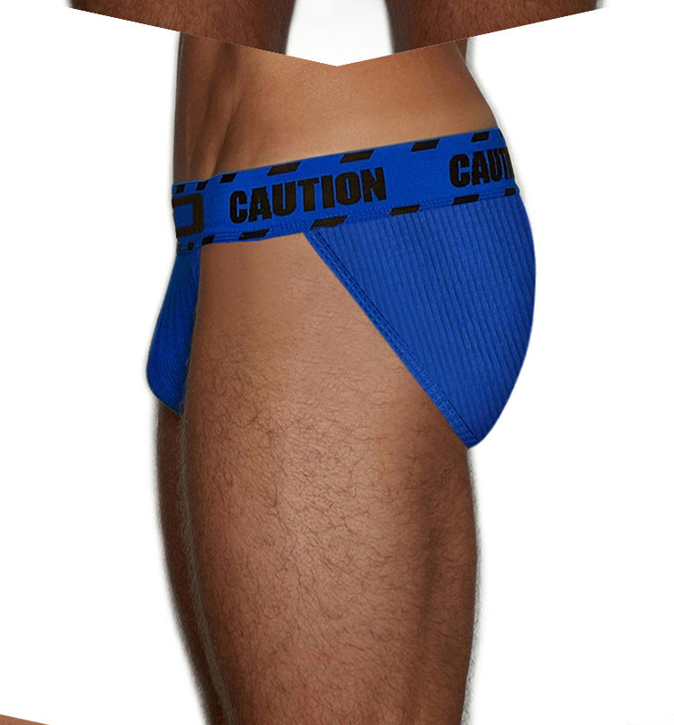 Men's Cotton Pit Cloth High Fork Briefs