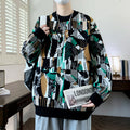 Men's Round Neck Knitted Sweater