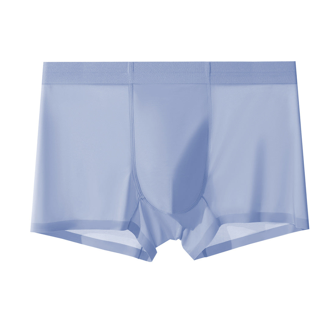 20D Nylon Seamless Quick-drying Boxer Briefs In Ice Silk Fabric