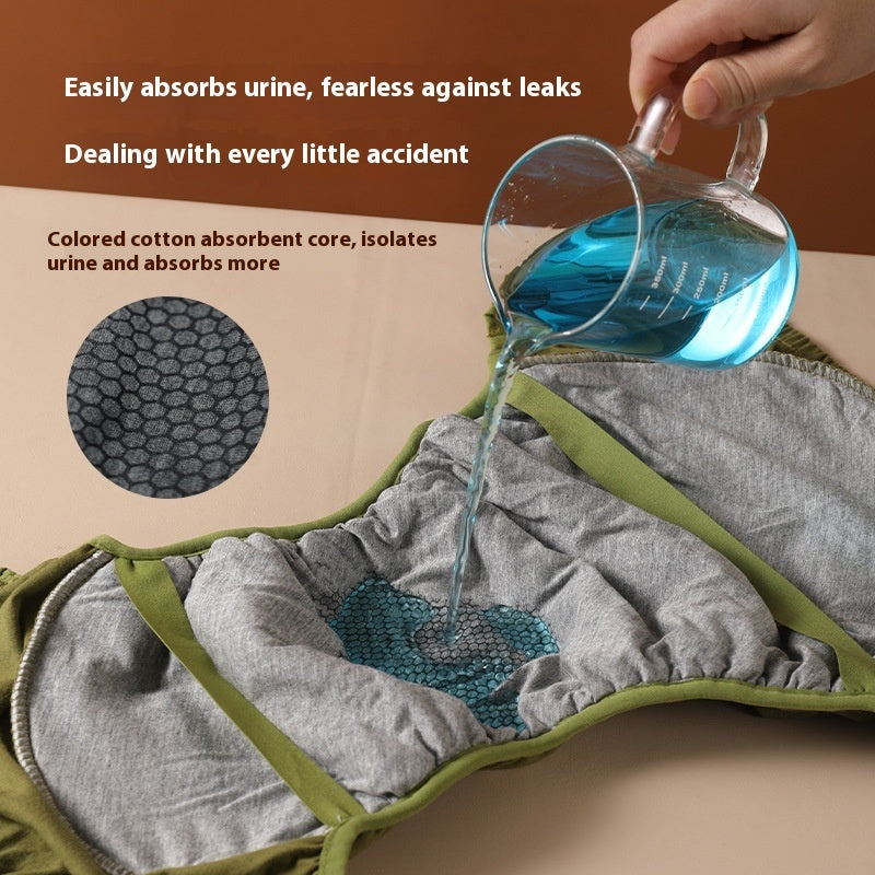 Leak-proof Urine Underwear Baby Diapers Special Washable Pure Cotton Pull Up Diaper