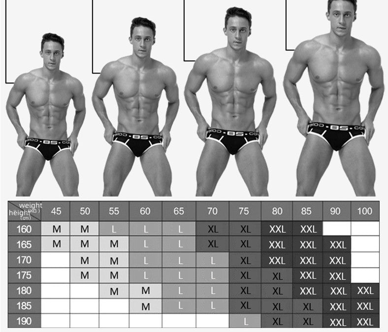 Men's Hollow Mesh Youth Breathable Cotton Briefs