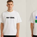 Summer Loose Short Sleeves T-shirt Men's And Women's Round Neck