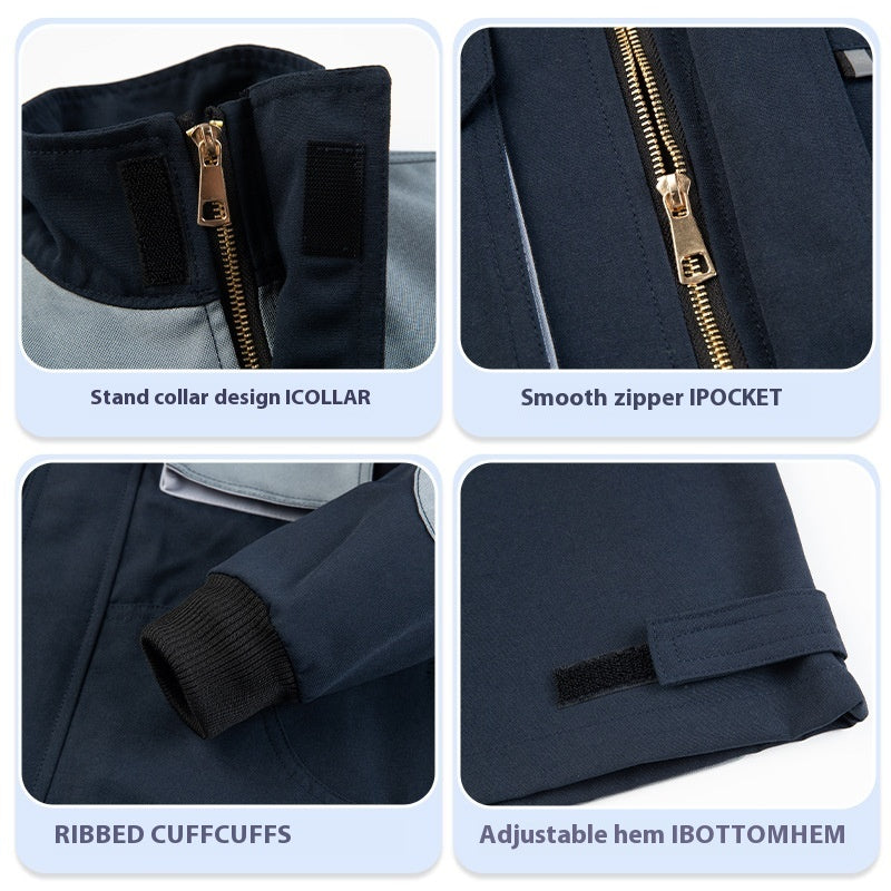Stereo Multi-pocket Cargo Pants Suit
