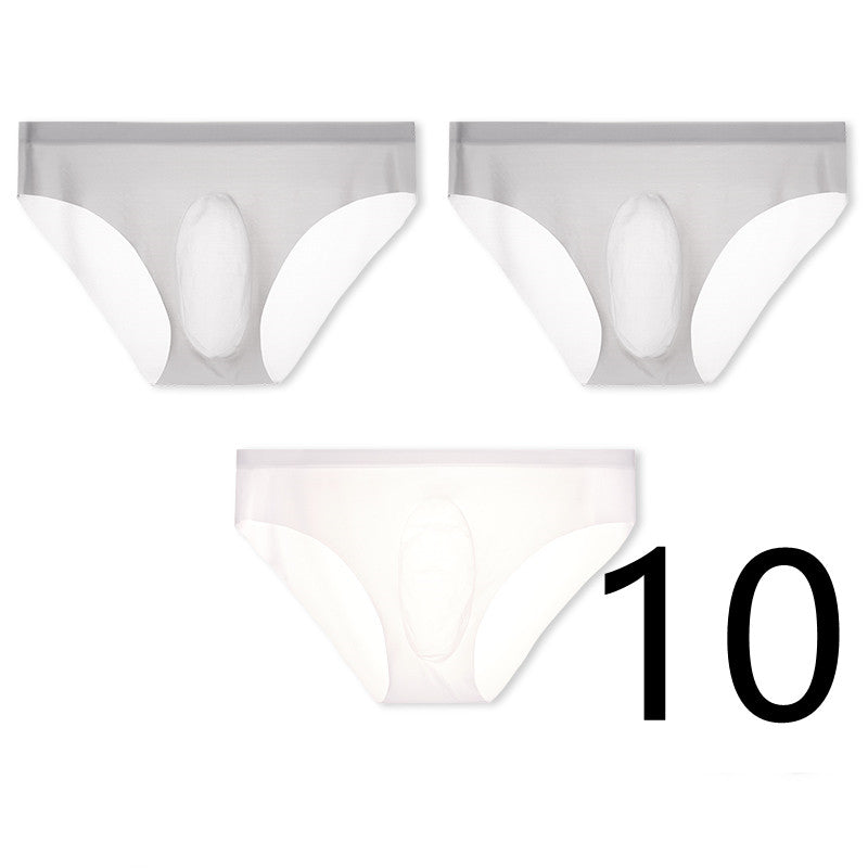 Men's Underwear Ice Silk Briefs