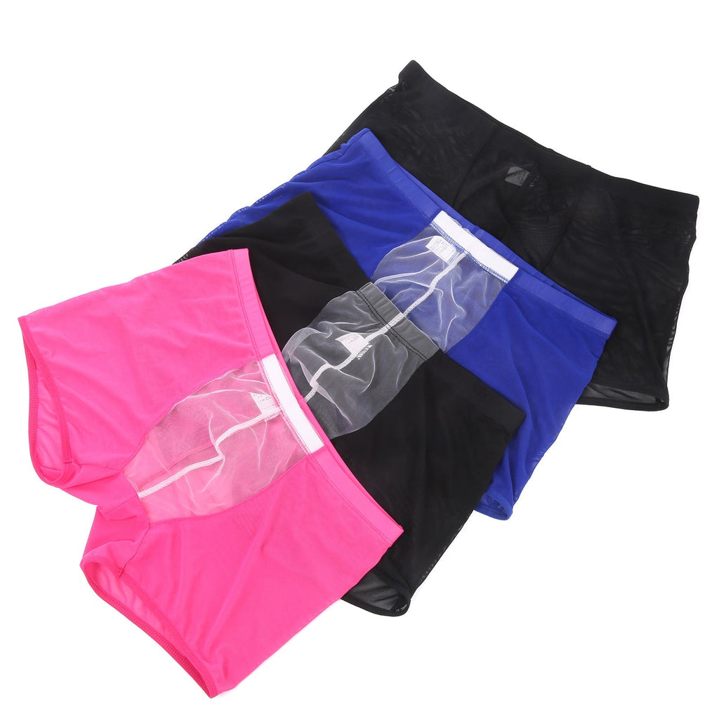 Men's Bag Breathable Mesh Boxers