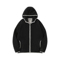 Hooded Sweater Men's Velvet Jacket Zipper