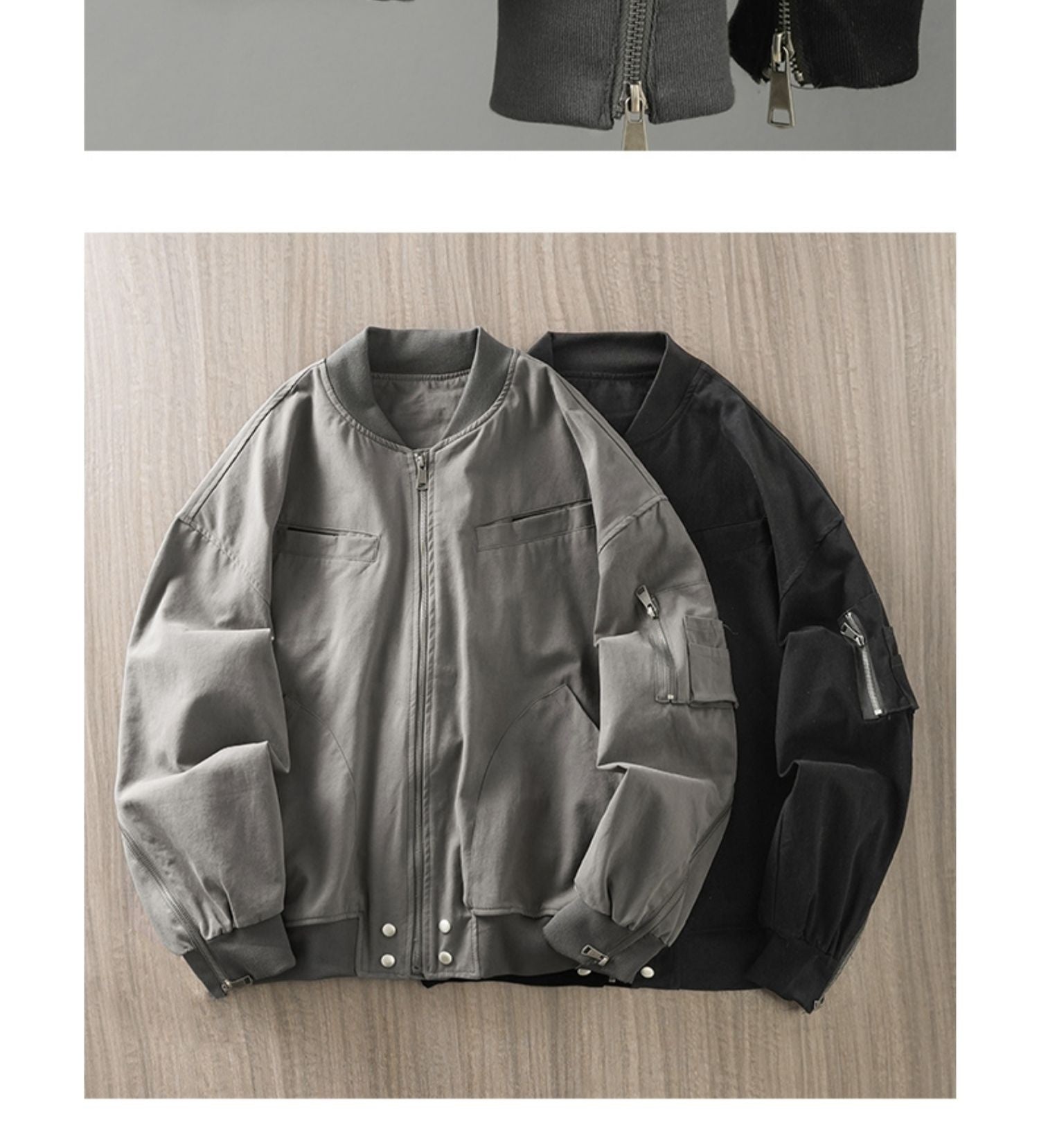 American Retro High Street Baseball Uniform Pu Handsome Jacket