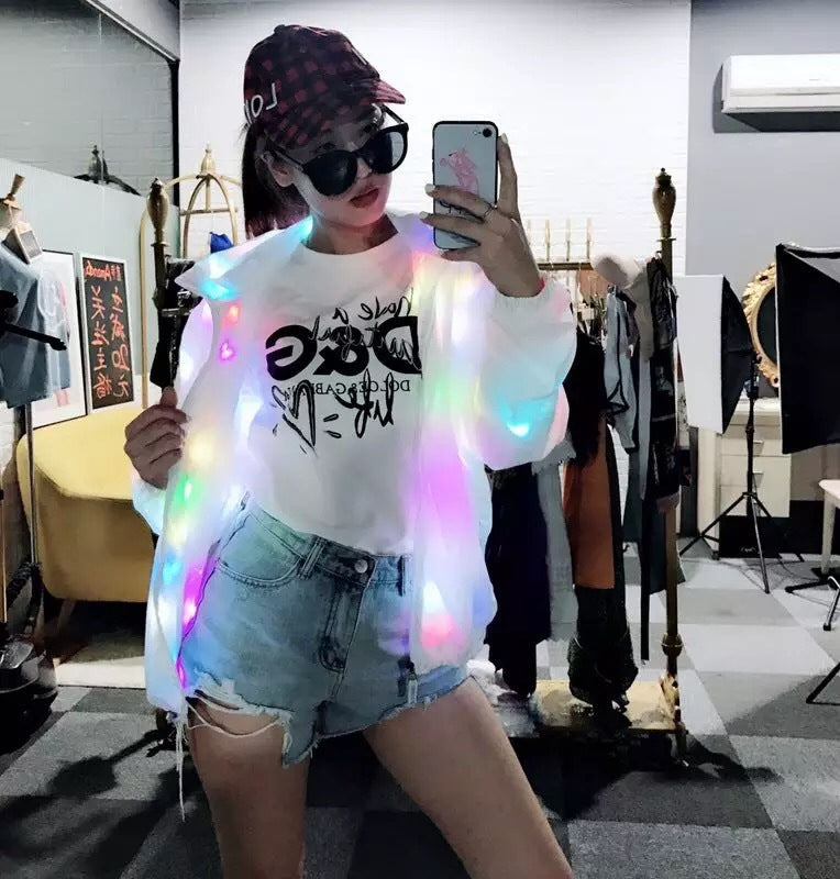 led light jacket