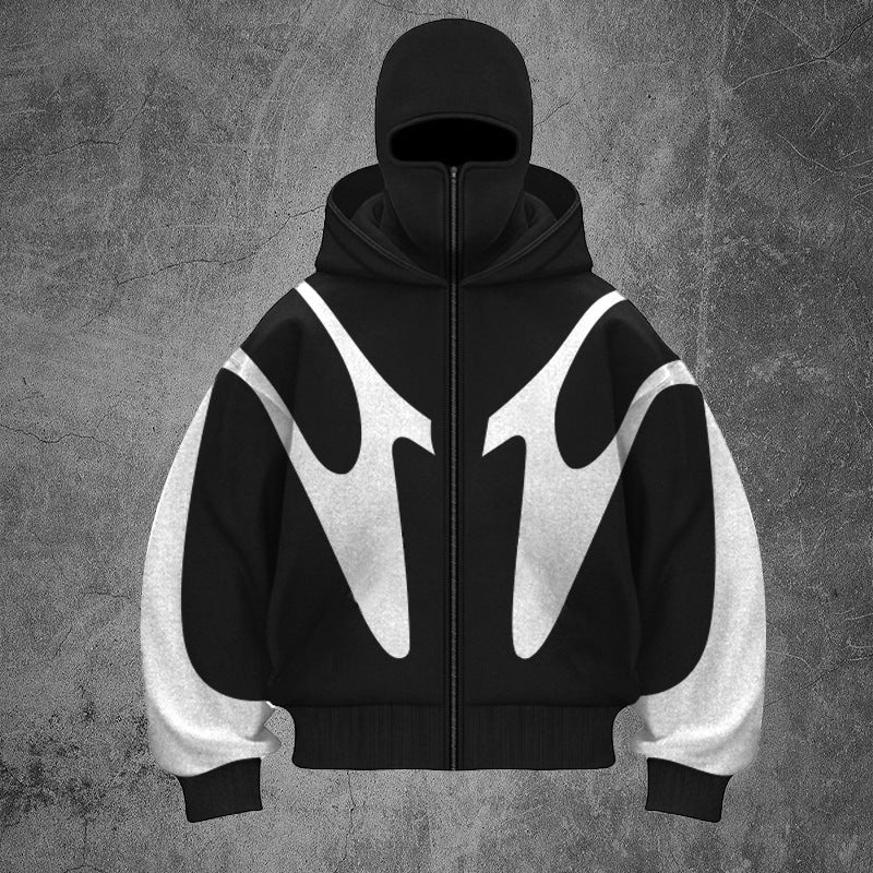 Double Hooded Sweater Autumn And Winter