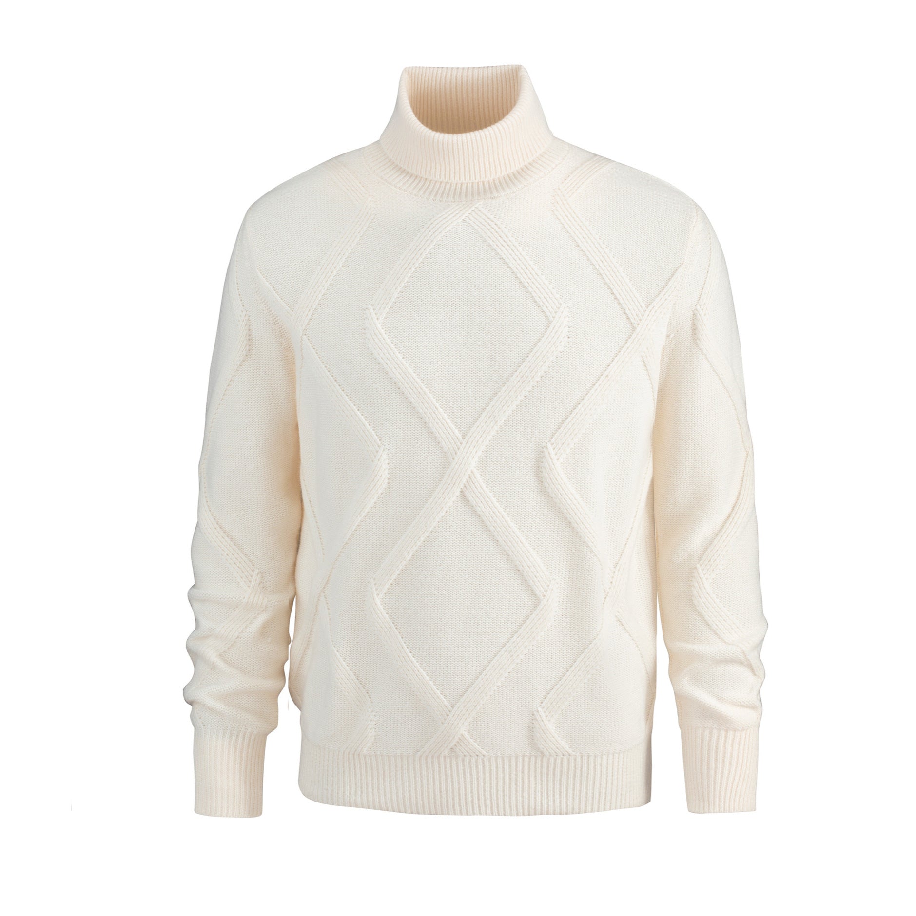 Men's Slim-fit Thickened Fashionable Turtleneck Sweater