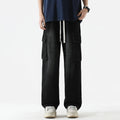 Men's Retro Pocket Stitching Jeans