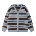 European And American Style Brushed Fleece Sweater Coat