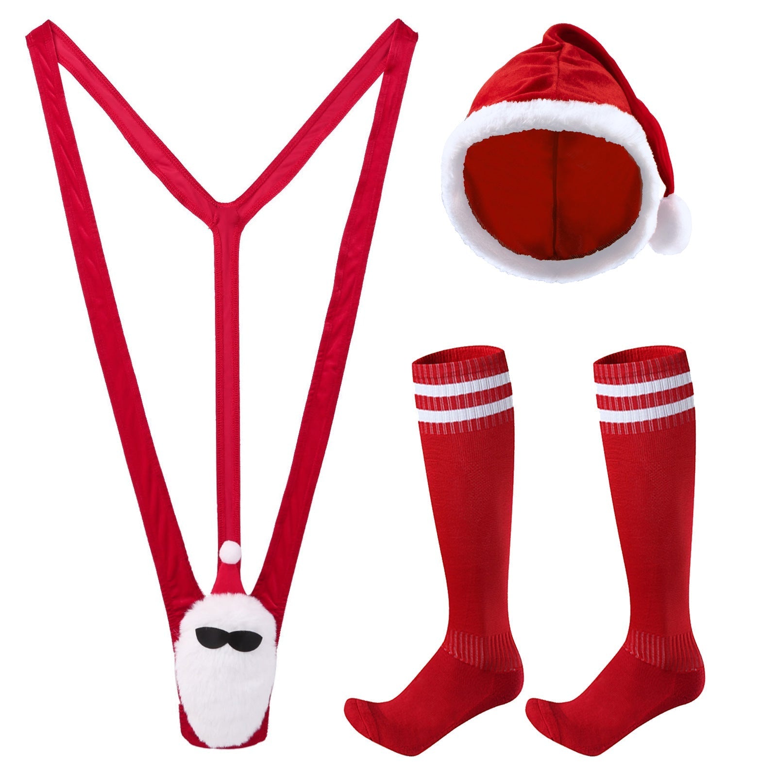 Men's Santa Sexy Lingerie European And American New Year Role Play