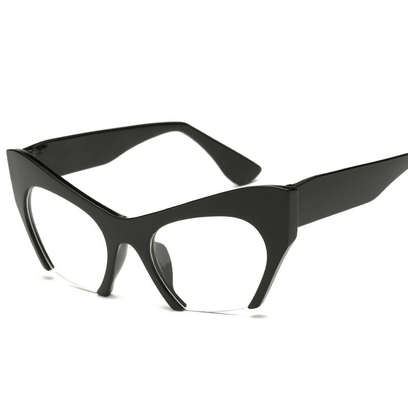 Cat-eye trim sunglasses