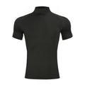 Men's Turtleneck Fitness Exercise Running T-shirt Top