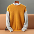 Mink Sweater Men's Round Neck Thickened Loose And Warm