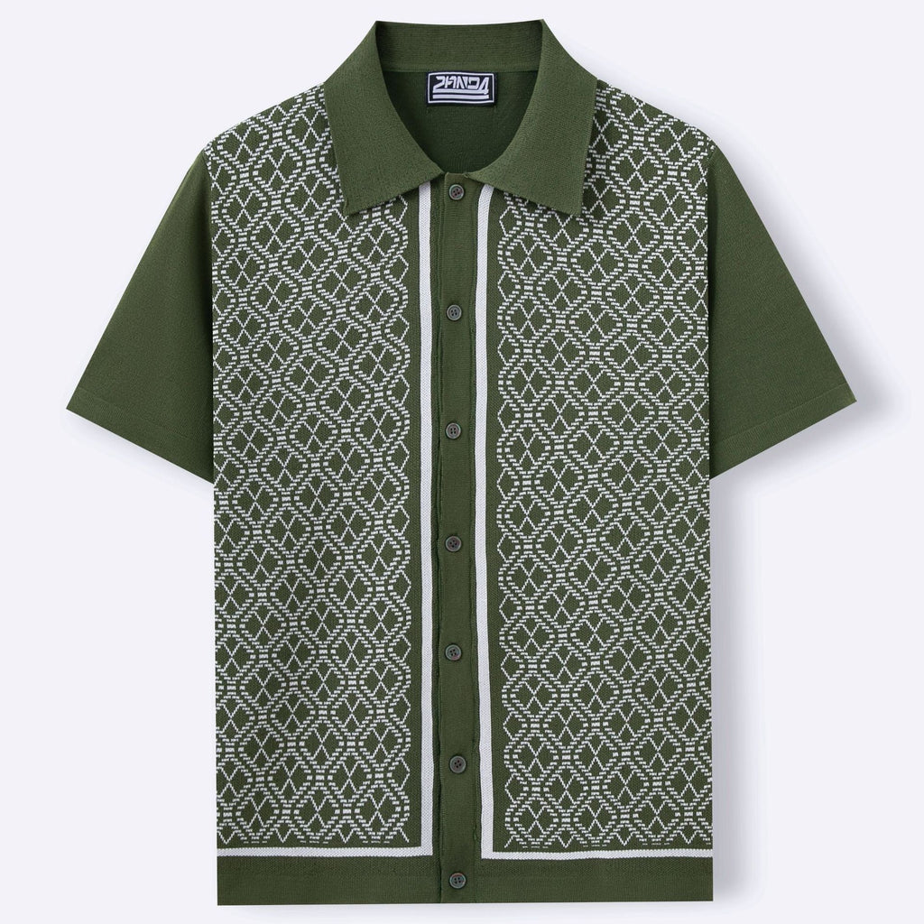 European And American Style Men's Casual Jacquard Sweater