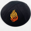 Dome Small Hat Kippah Kippot Cotton Twill Flame Kipa Small Hat