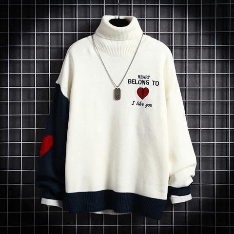 Lazy Style Japanese Retro Sweater Coat Student Thick Knit Sweater