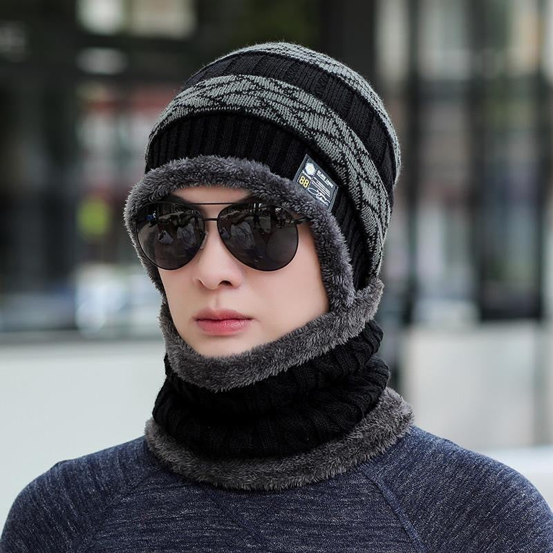Warm-keeping And Cold-proof Cycling Autumn And Winter Men's Cotton-padded Cap