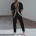 Men's Trendy Multi-color Long Sleeve Casual Suit