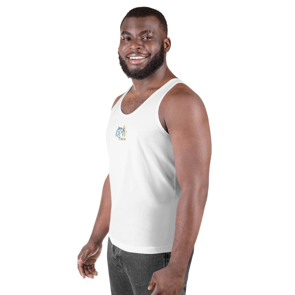 Summer Solid Color Printing Pattern Vest For Men