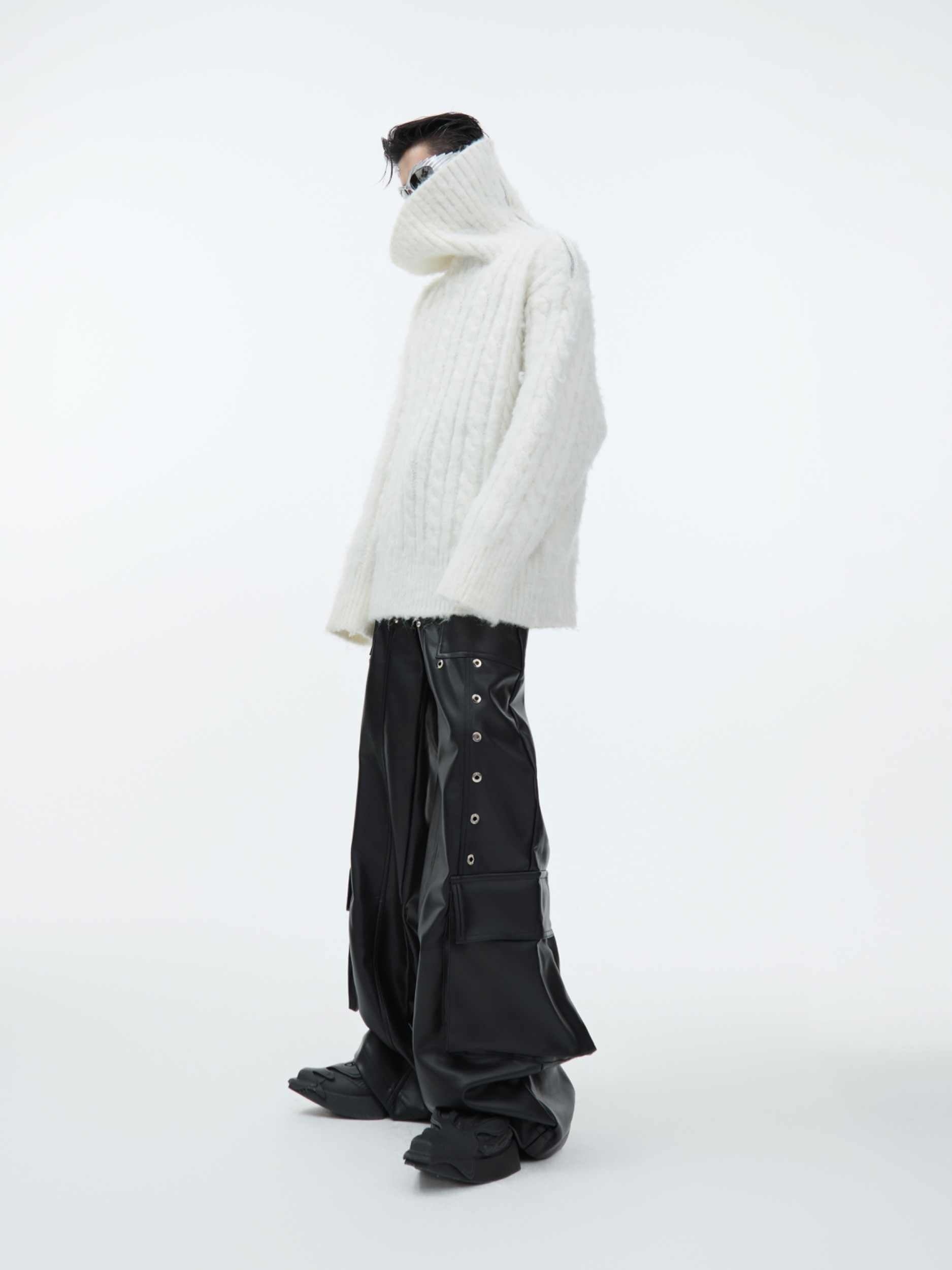 Advanced Loose Plush Knitted Sweater Top
