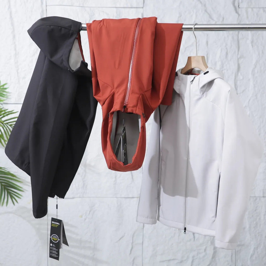 Comprehensive Training Sports Cutting Composite Technology Warm Fleece Thermal Shell Jacket