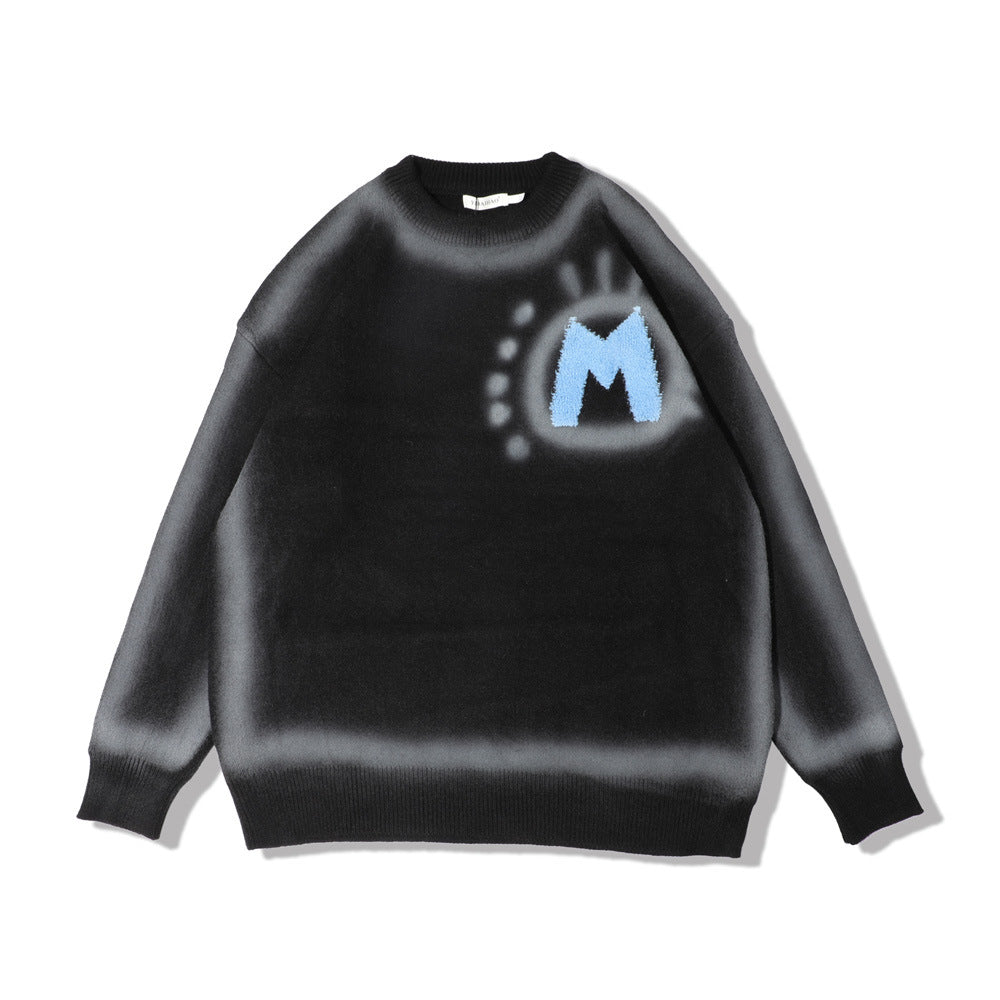 Trendy Fashion Loose Crew Neck Sweater