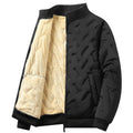Loose Lapel Fleece-lined Thickened Cotton Clothing