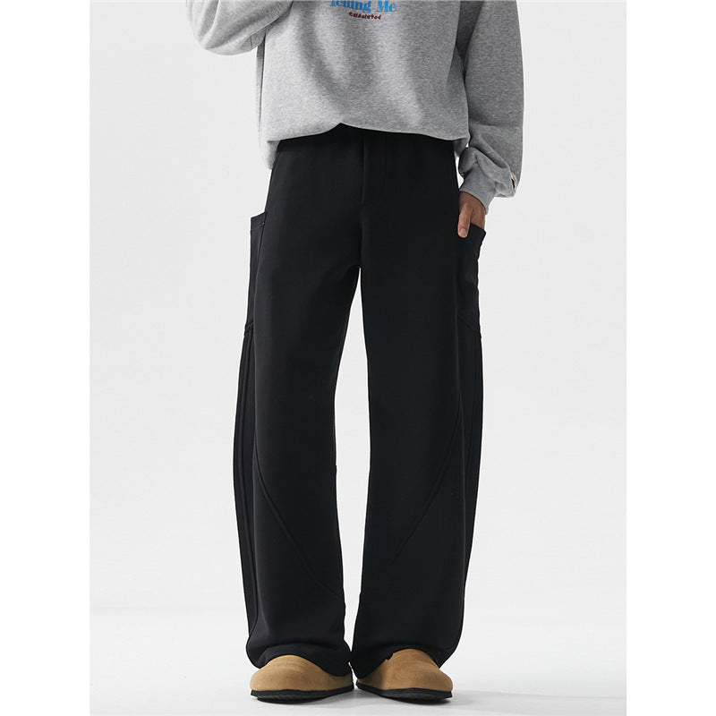 American Heavy Cleanfit Solid Color Track Sweatpants Men