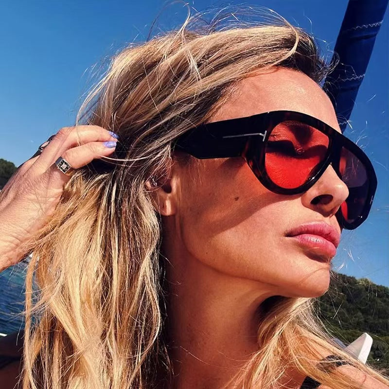 New Big Frame Toad Fashion Sunglasses