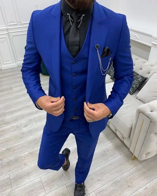 Men's Three-piece Suit Host Banquet Men