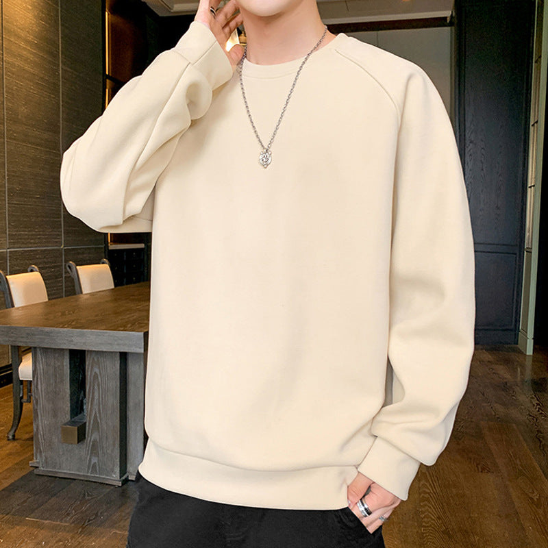 Double-sided Velvet Loose Trend Round Neck sweatshirt