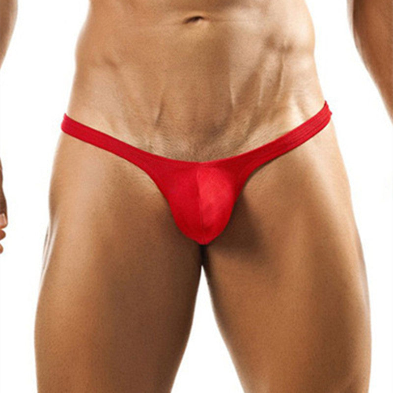 New Silky Hip-exposed T-shaped Panties Low Waist
