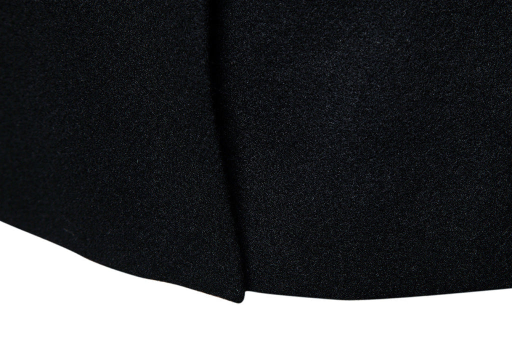 Men's Medium Length Woolen Coat