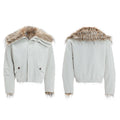 Men's Large Lapel Wool Fleece-lined Thickened Cotton Clothing Jacket